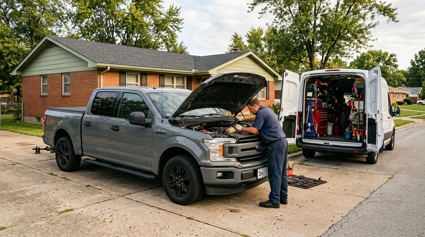 Mobile Mechanic Service Van in Springfield MO